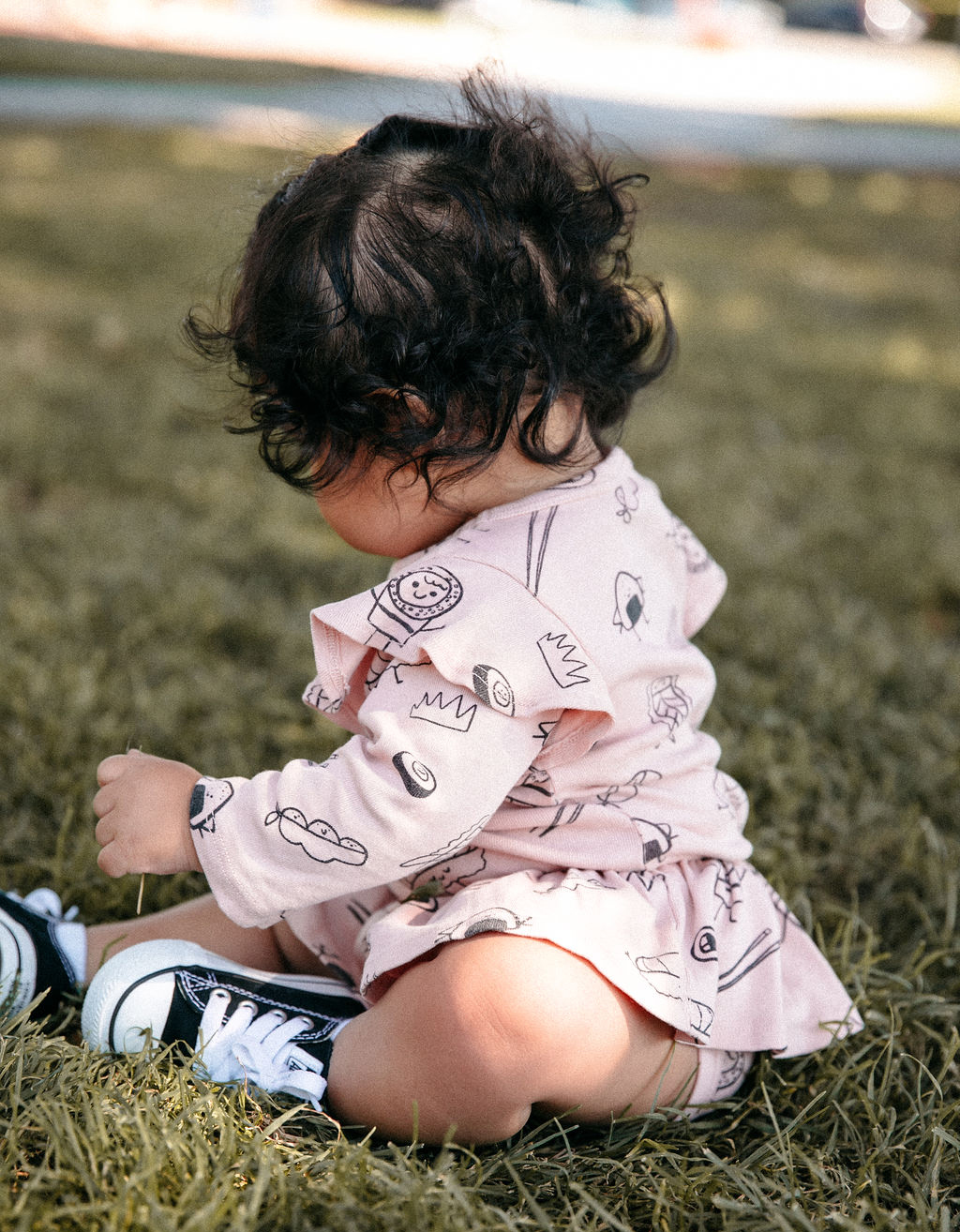                                                                                                                       Sushi Print Dress